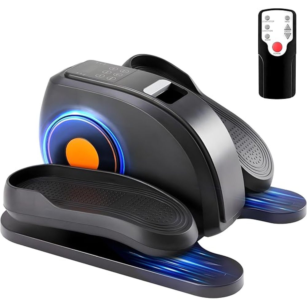 Under Desk Elliptical Machine with Remote Control