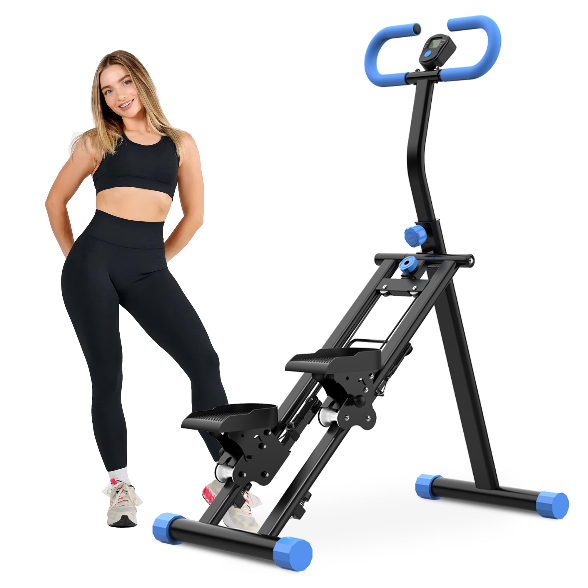 Folding Vertical Cardio Exercise Climber