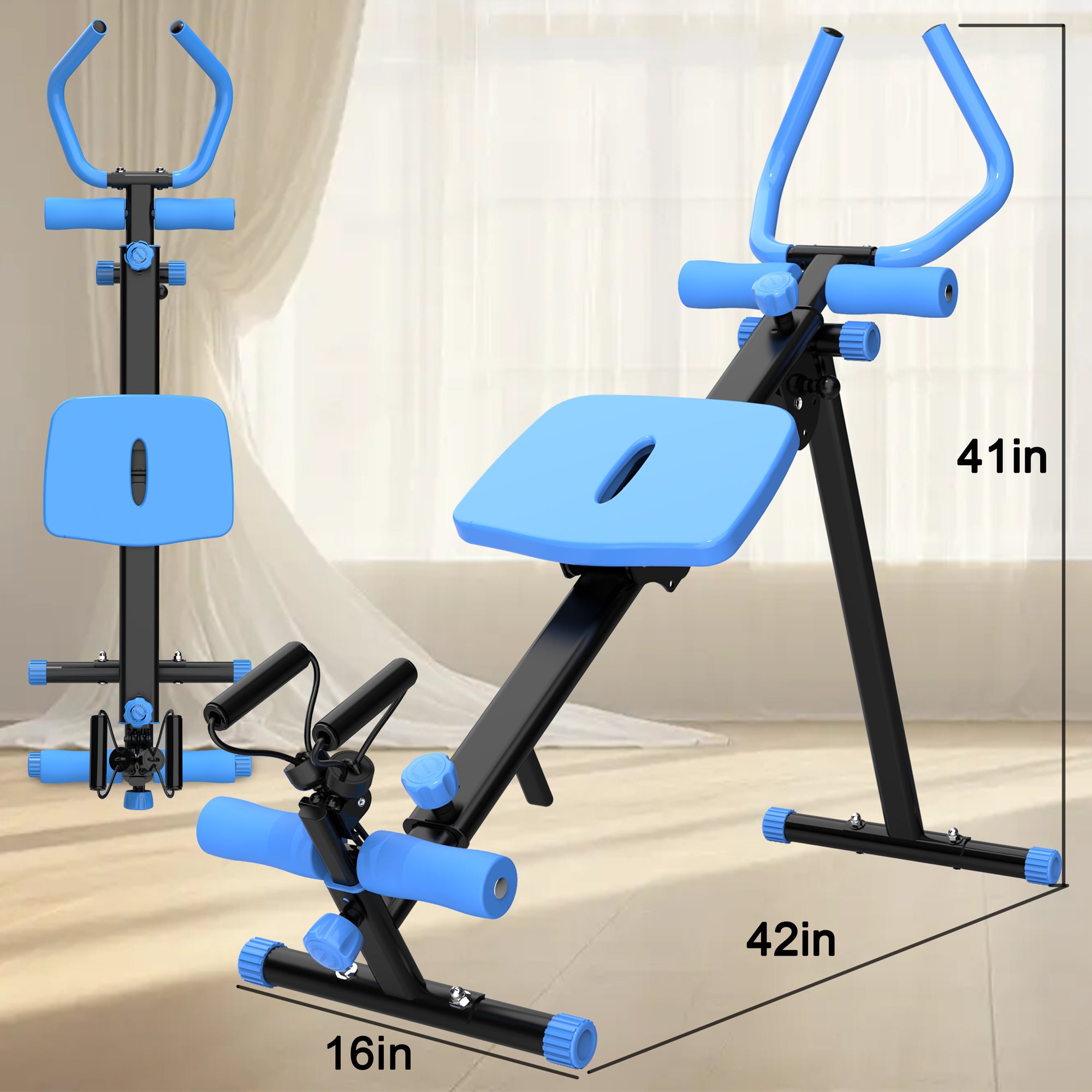 4-in-1 Ab Workout Exercise Equipment