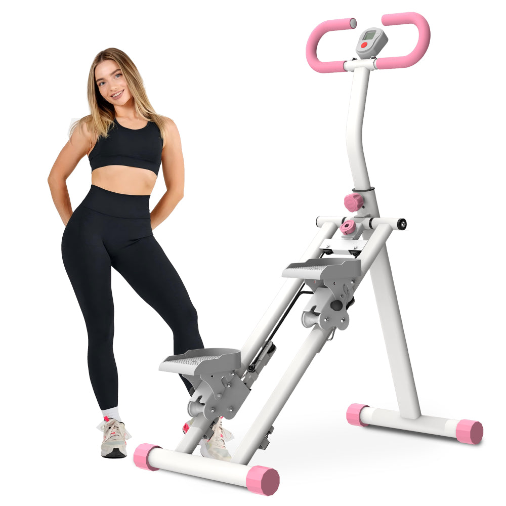 Folding Vertical Cardio Exercise Climber
