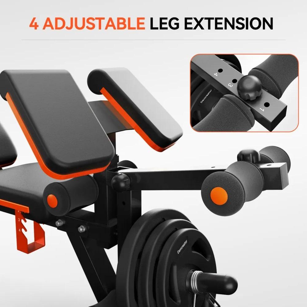 Adjustable Preacher Curl Weight Bench