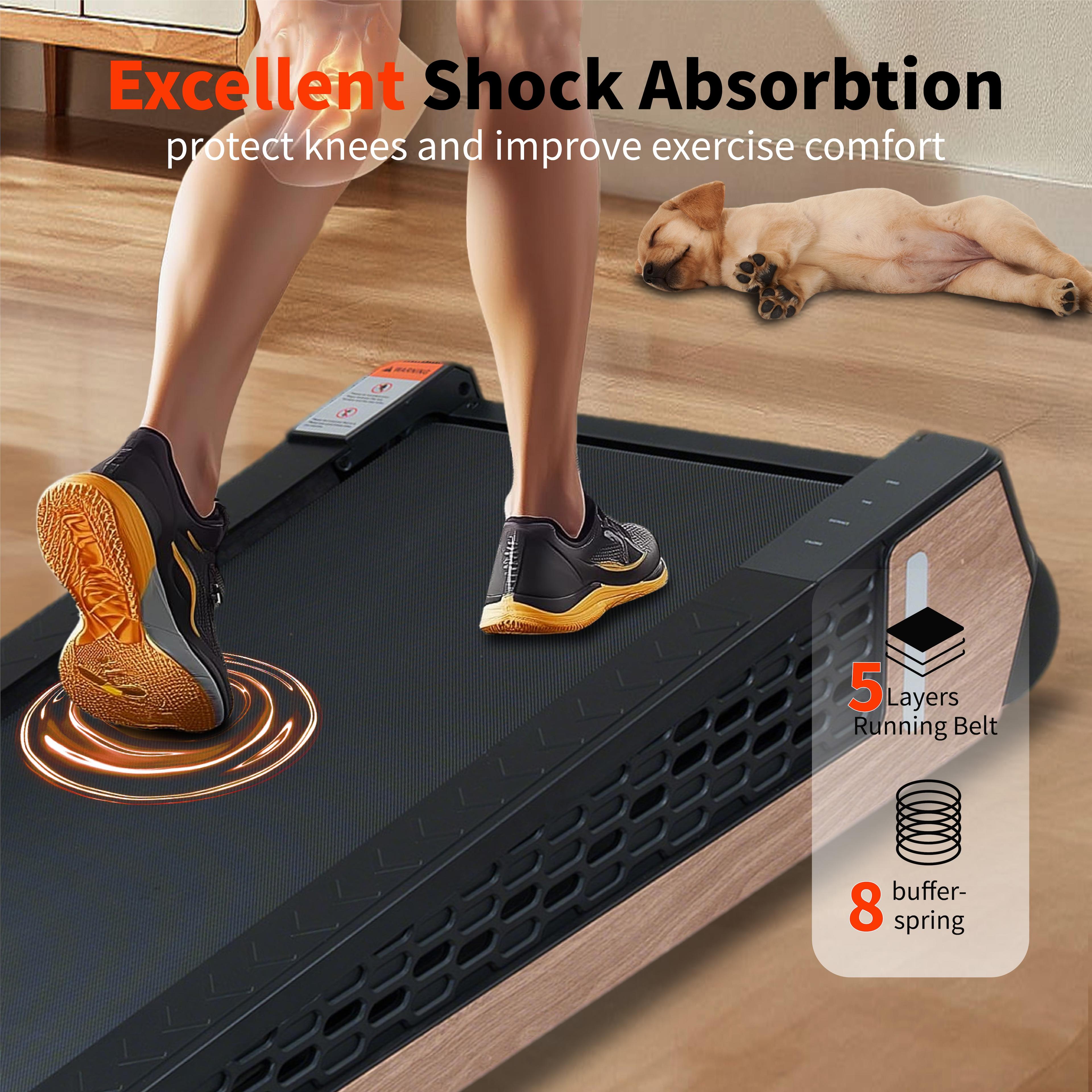 Incline Walking Pad Treadmill