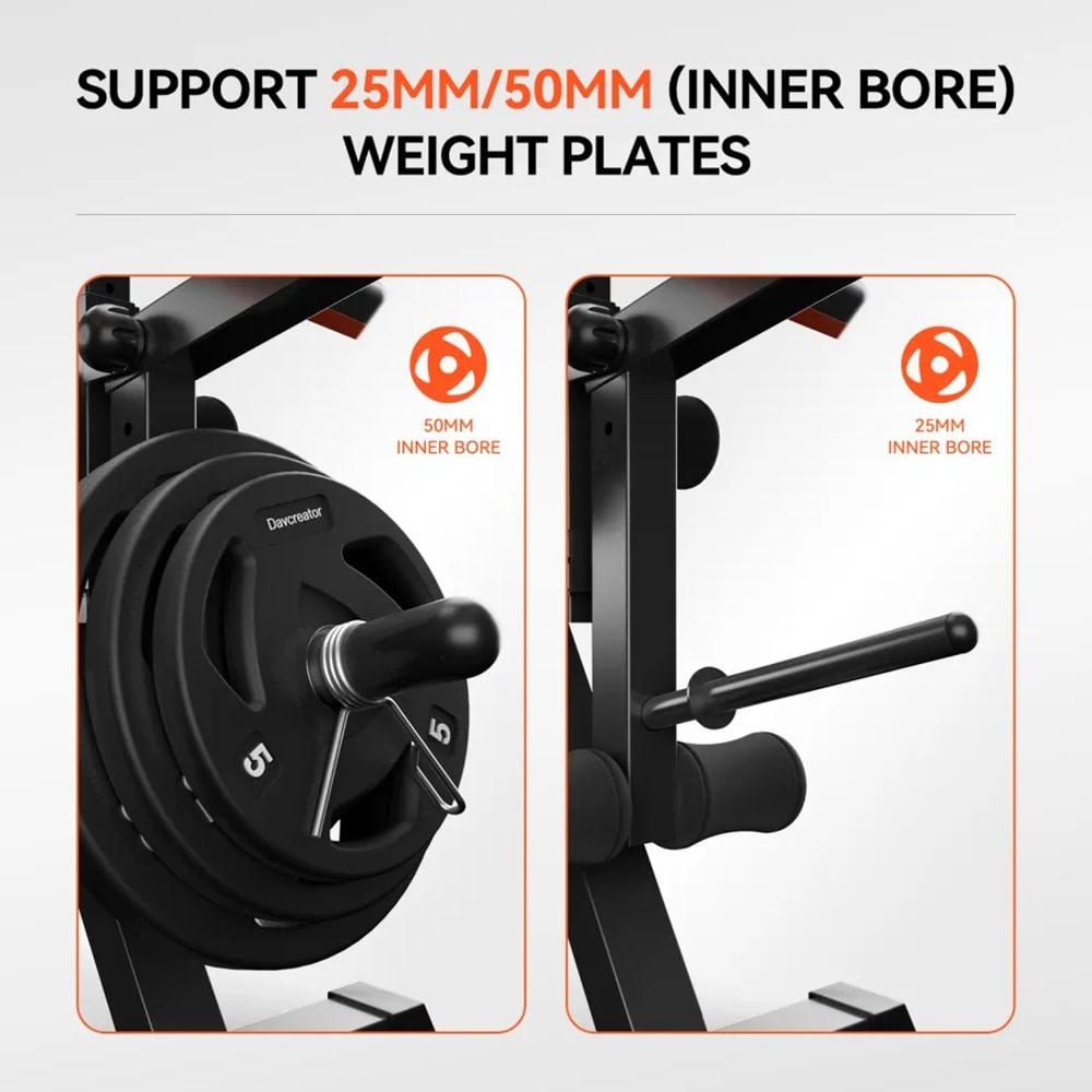 Adjustable Preacher Curl Weight Bench