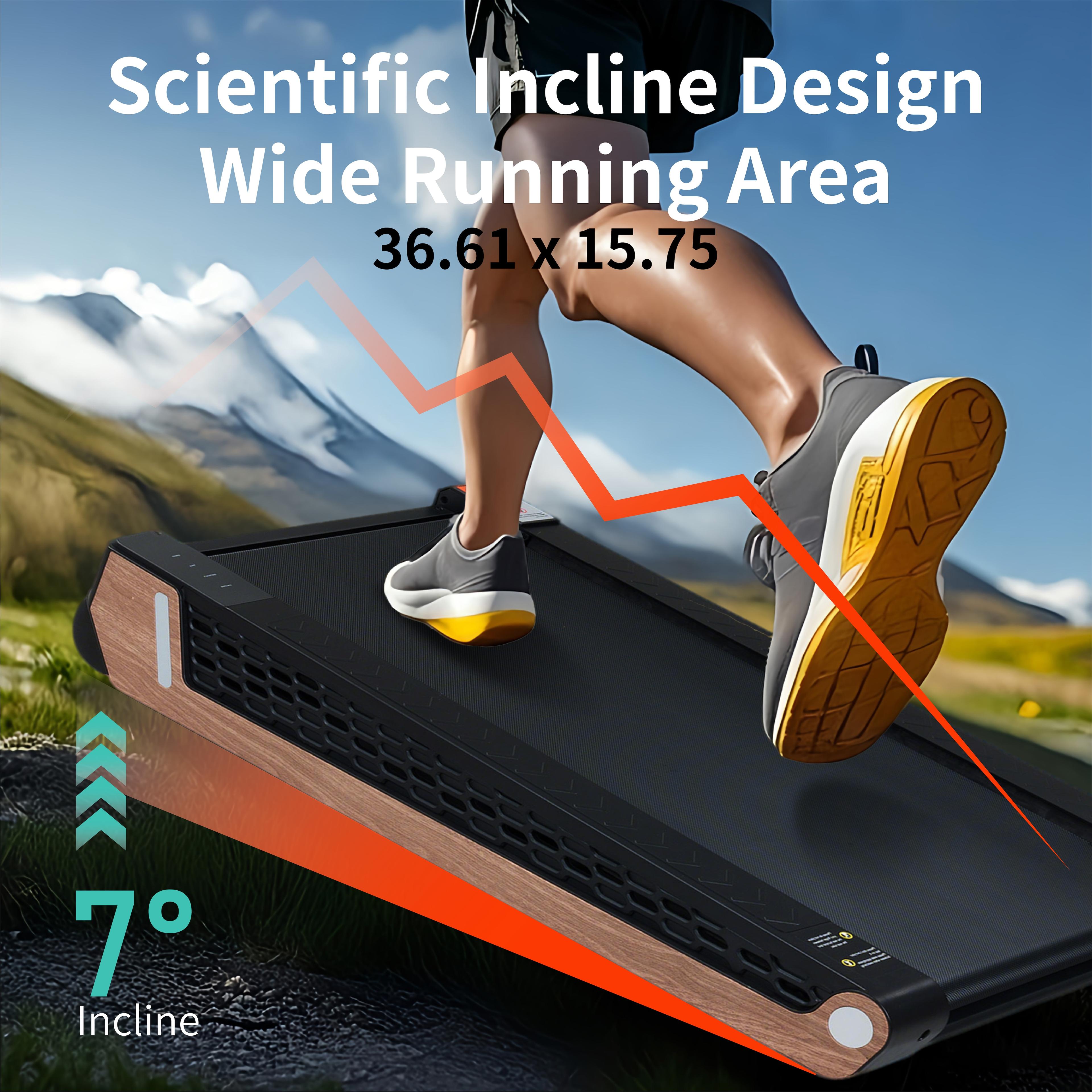 Incline Walking Pad Treadmill