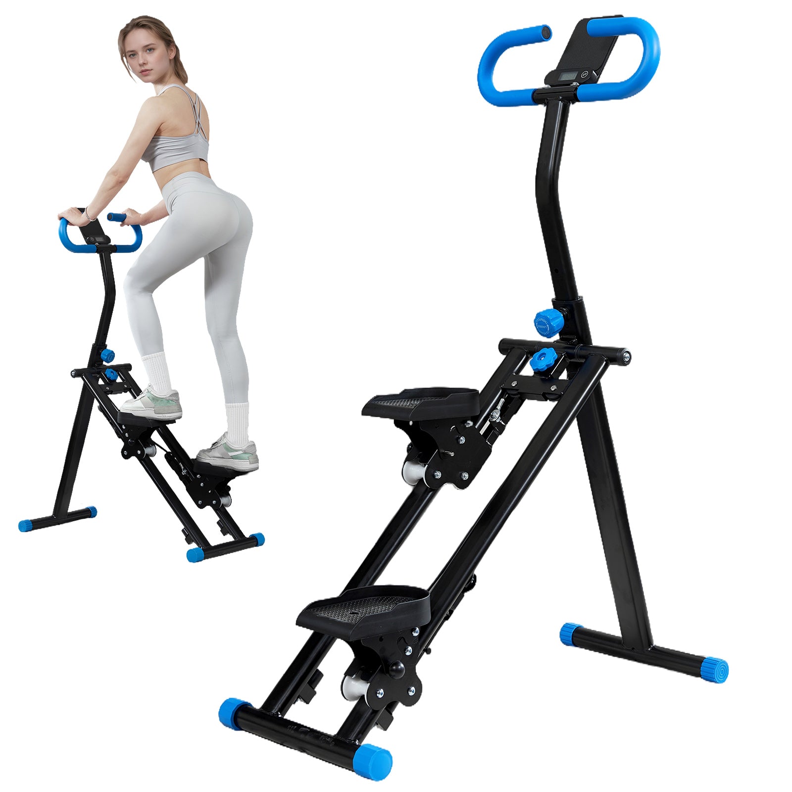 Folding Vertical Cardio Exercise Climber