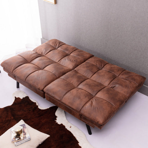 Convertible Modern Folding Memory Foam Futon Sleeper Sofa