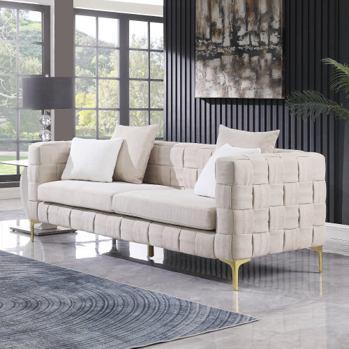 Contemporary New Concept Handcrafted Weave Sofa