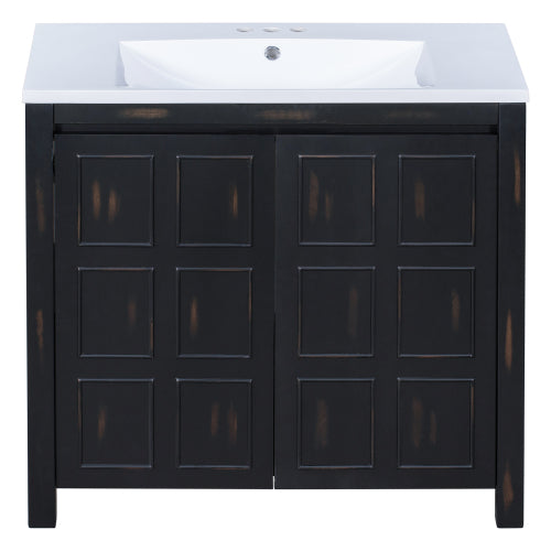 36" Bathroom Vanity Organizer with Sink