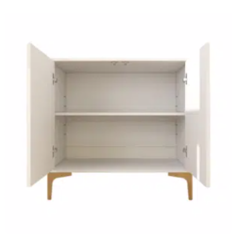 Modern Entryway Storage Cabinet with Shelves