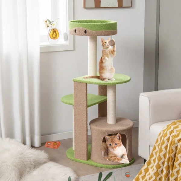 5-Tier Modern Cat Tree Tower for Indoor Cats