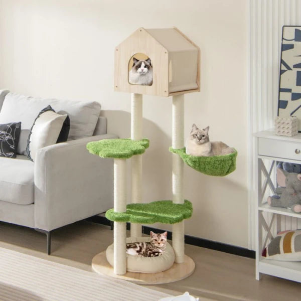 55 Inch Tall Cat Climbing Stand