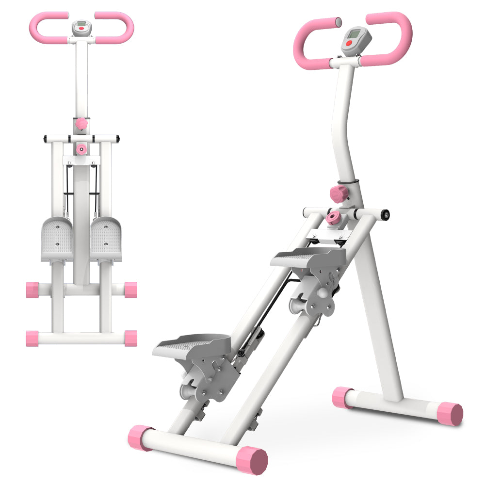 Folding Vertical Cardio Exercise Climber