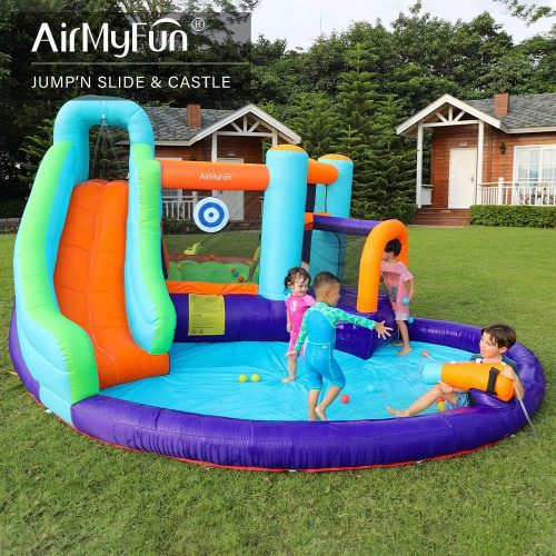 Inflatable Bounce Castle with Air Blower and Slide