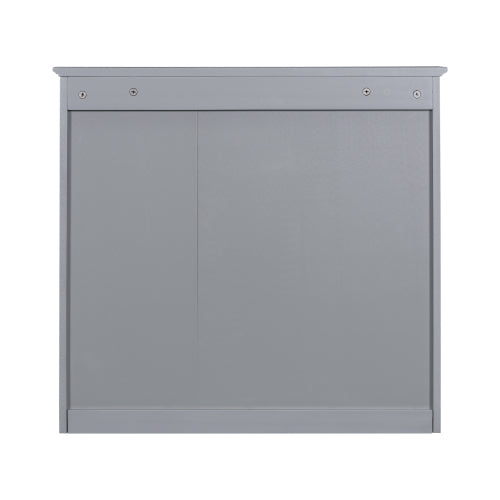 30'' x 28'' Wall Mounted Bathroom Storage Cabinet